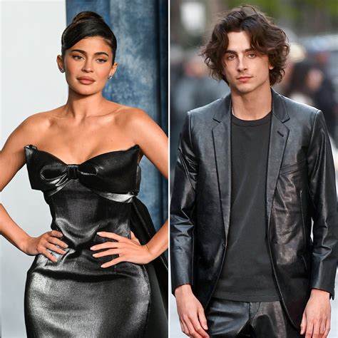 kylie jenner and timothée.